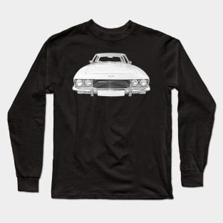 Jensen Interceptor 1970s British classic car Long Sleeve T-Shirt